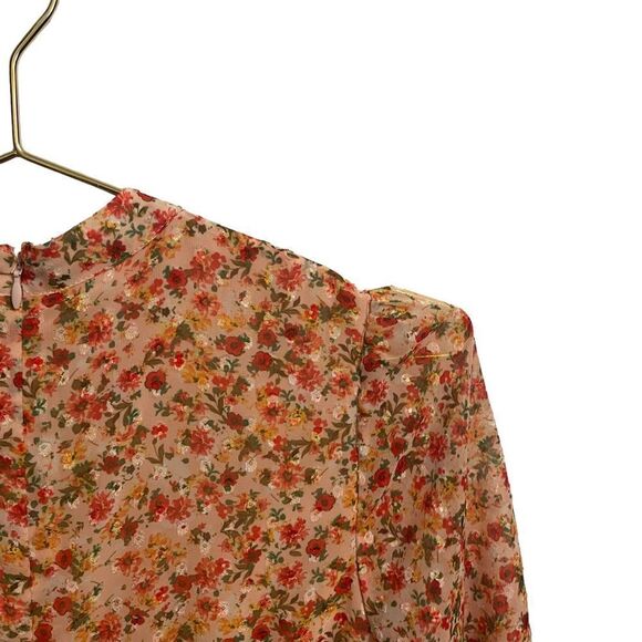 Anthropologie Lenon Edition Floral Tavi‎ Tiered Mini Dress Size XS - Picture 7 of 11